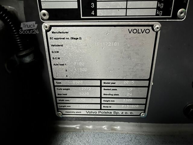 Bybus Volvo B8RLE 8900 / Crossway LE / A21 4x2 4 SIMILAR AV...