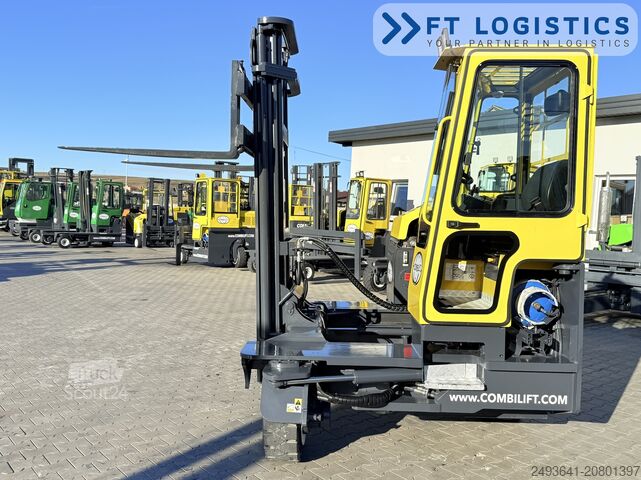 4-way forklift Combilift C3000XL DUPLEX SPREADER BEAM FREE LIFT