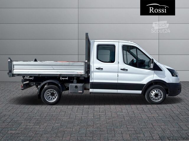 Divkabatne furgons FORD Transit cassone ribaltabibile doppia cabina