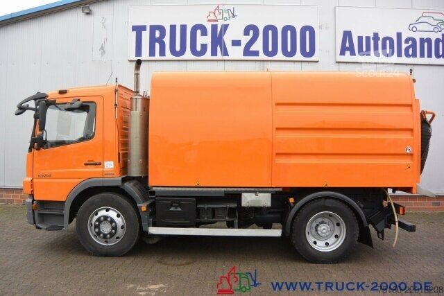Kadunlakaisukone Mercedes-Benz Atego 1324 HSW Explorer 6 Hecksauger Vorsprühen
