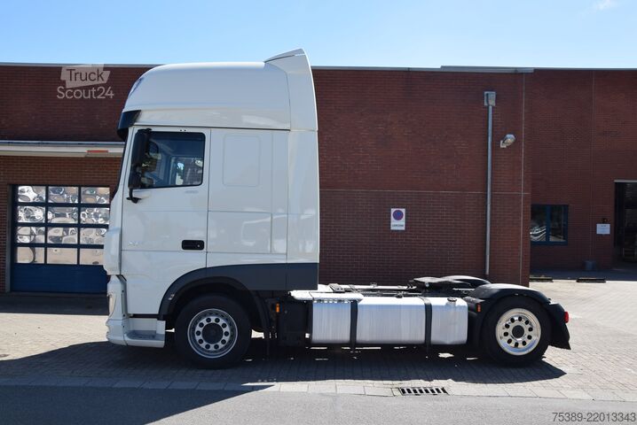 Tilavuusyksikköveturi Daf XF 480 Low Deck Retarder ACC Standklima TV