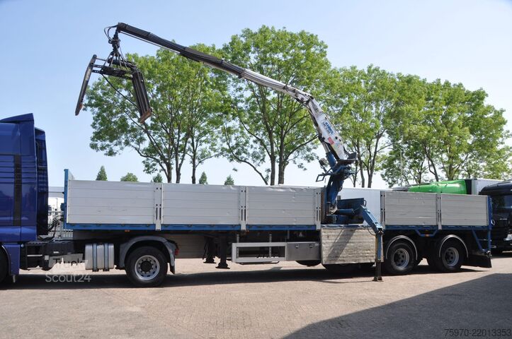 Ladepritsche Kennis TPD 348 + KENNIS 16R KRAAN + STEUNPOTEN + STENE...