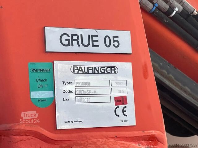 Hook arm system Mercedes-Benz Atego 1621 *Palfinger kraan*Containersysteem*lu...