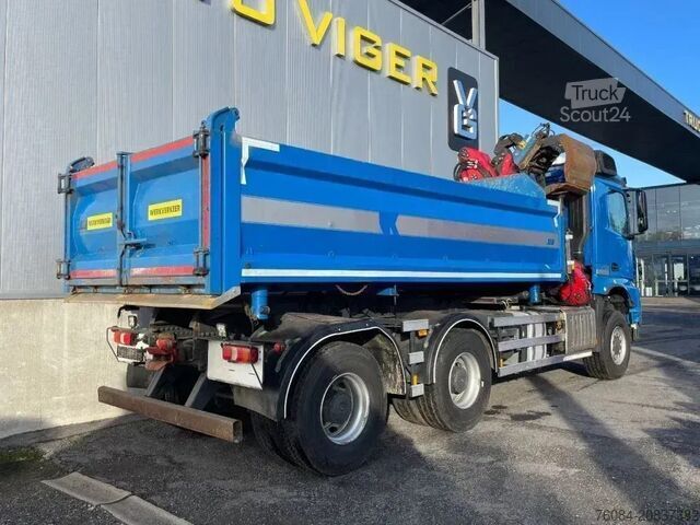 3-zijdige kipper Mercedes-Benz Arocs 3342 *6x6*meegestuurd as*2zijdige kipper*...