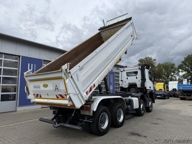 Tipper Mercedes-Benz AROCS 4145 8x8 EURO6 WYWROTKA TRÓJSTRONNA Z BOR...