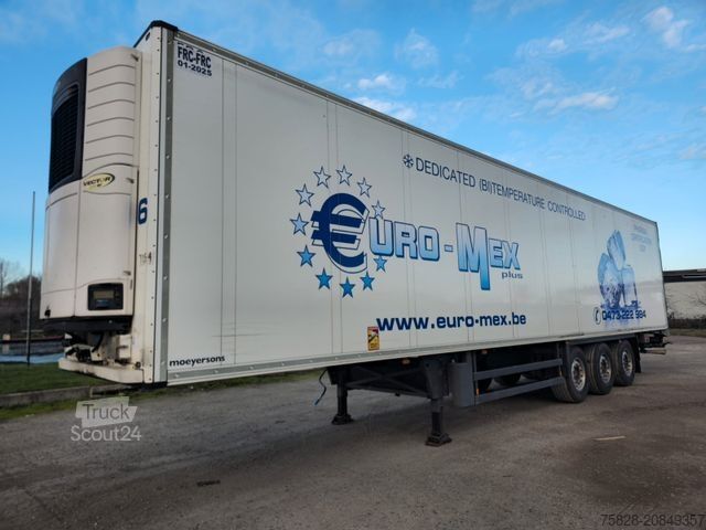 Reefer semitrailer SCHMITZ CARGOBULL SCB*S3B / Carrier 1950 / 6247 St./ 7 cm Wand