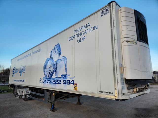 Reefer semitrailer SCHMITZ CARGOBULL SCB*S3B / Carrier 1950 / 6247 St./ 7 cm Wand