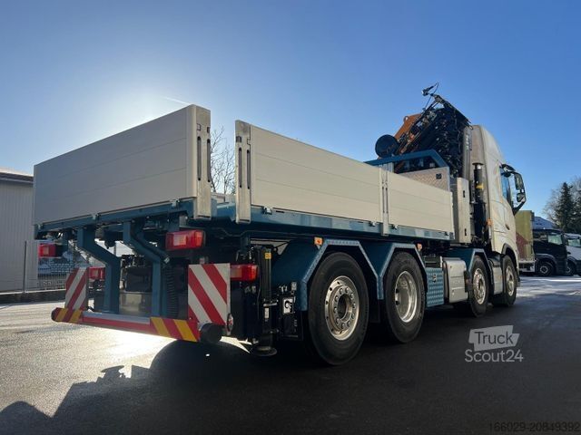 Grue montée sur camion VOLVO FH 540 8x2 EFFER Kran Sattelzugmaschine