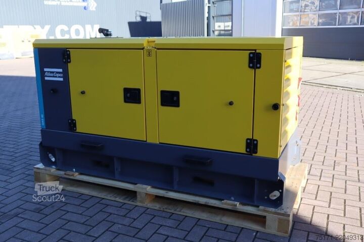 Agregat Atlas Copco QAS 40 ST3 Valid inspection, Diesel, 40 kVA