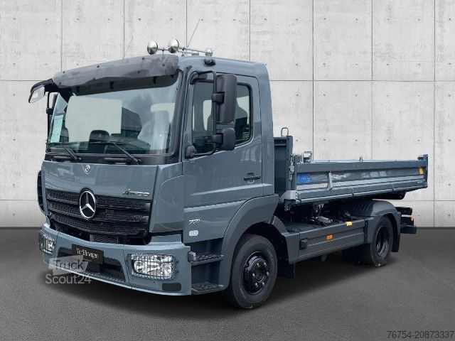 Billenő teherautó Mercedes-Benz Atego 821 K Meiller TRIGENIUS Kipper 2x AHK