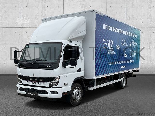 Camión caja FUSO Mitsubishi eCanter 9C18 L-Bat4x2 Koffer LBW