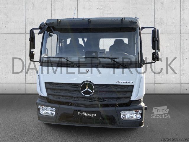 Furgón volquete Mercedes-Benz Atego 821 K Meiller Kipper Trigenius Klima AHK