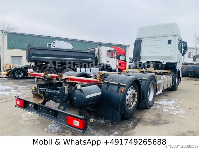 Camion con cassone intercambiabile IVECO S-WAY 510 AS LL 6x2 BDF *Retarder/2xTank/AHK/ACC