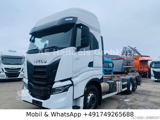 Camion con cassone intercambiabile IVECO S-WAY 510 AS LL 6x2 BDF *Retarder/2xTank/AHK/ACC