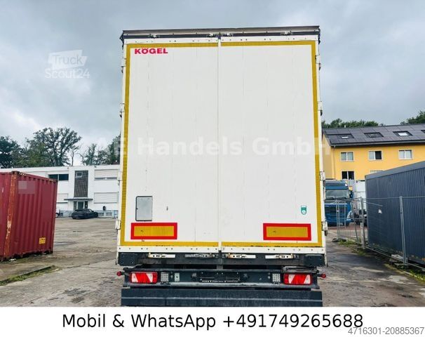 Odprta polprikolica s ponjavo KÖGEL SN 24-1*Alcoa/Edscha/Tautliner/Liftachse/AirPipe