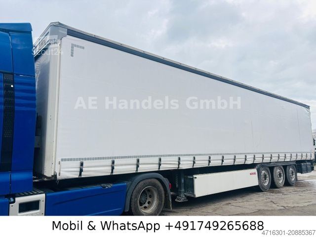 Odprta polprikolica s ponjavo KÖGEL SN 24-1*Alcoa/Edscha/Tautliner/Liftachse/AirPipe