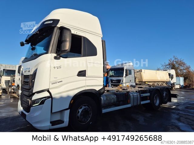 Camion con cassone intercambiabile IVECO S-WAY 510 AS LL 6x2 BDF *Retarder/2xTank/AHK/ACC