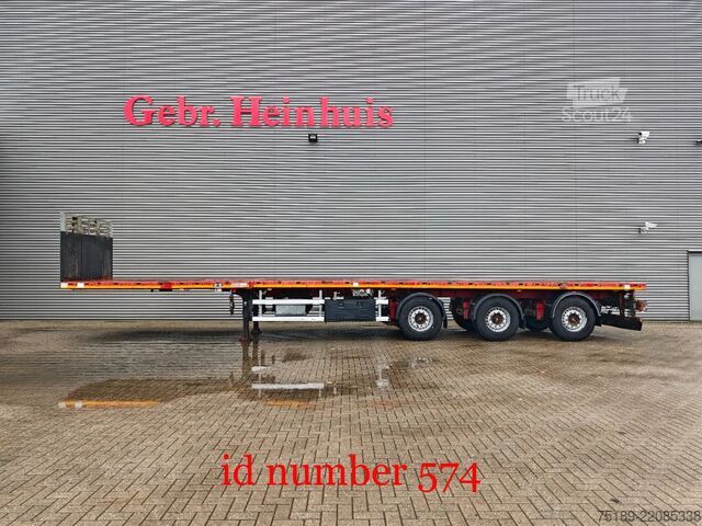 Atrelado da plataforma Faymonville F-S43-1BGS 7.5 Meter Extandable Powersteering!
