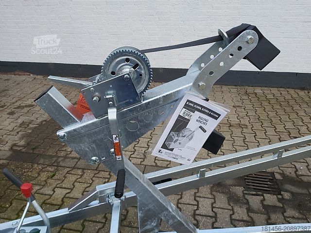 Remorcă pentru barcă Brenderup 1800kg bis 650cm Boote Premium 221800B Superrollen