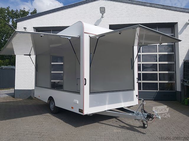 Remorcă de vânzare Other Retro 420x220x230 mit 2 Verkaufskappen auf Lager