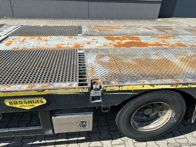 Polovični polnilnik z nizkim nakladanjem Broshuis 3ABSD Lowloader 3-axle / GVW: 59.000kg / Neck: ...