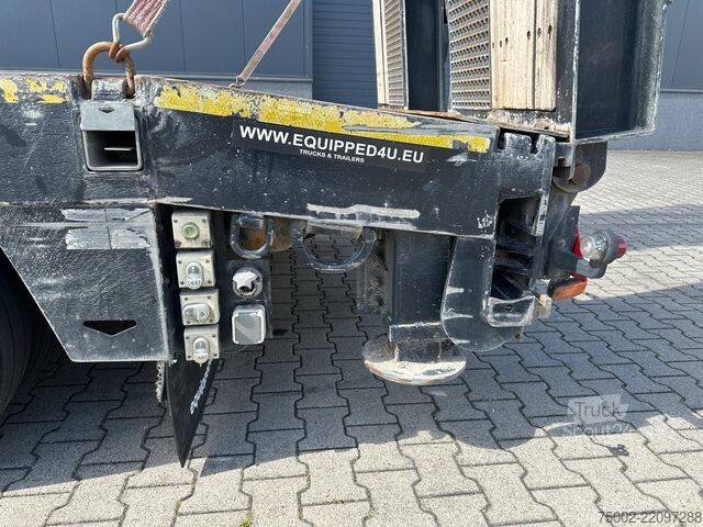 Polovični polnilnik z nizkim nakladanjem Broshuis 3ABSD Lowloader 3-axle / GVW: 59.000kg / Neck: ...