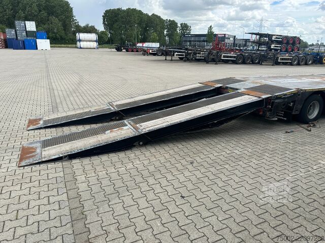 Polovični polnilnik z nizkim nakladanjem Broshuis 3ABSD Lowloader 3-axle / GVW: 59.000kg / Neck: ...