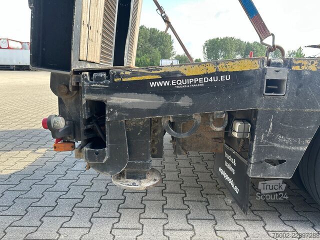 Polovični polnilnik z nizkim nakladanjem Broshuis 3ABSD Lowloader 3-axle / GVW: 59.000kg / Neck: ...