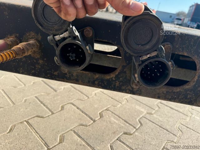 Otvorený príves s plachtou  EA 48 Ultralight / Tandem LKW 7,5 to