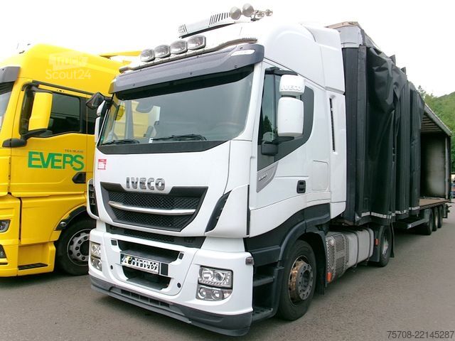 Cap tractor voluminos IVECO Stralis 480 AS ST/FP*LowDeck*Standklima*TV*TOP !