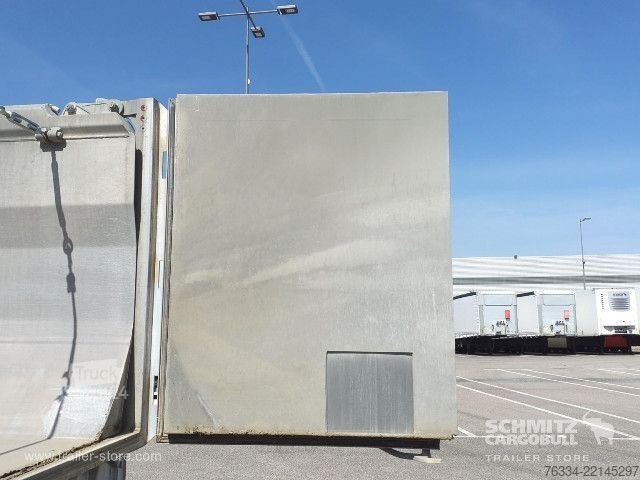 مقطورة نصف قلابة  Semitrailer Tipper Alu-square sided body