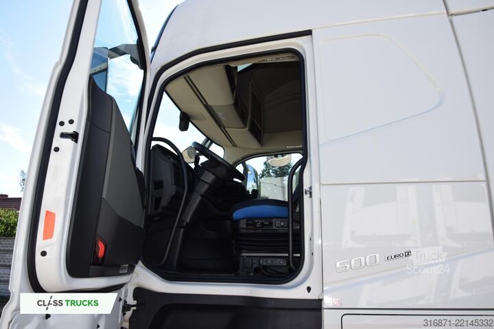 τυπική μονάδα τράκτορα VOLVO FH 500 Globetrotter XL Mega