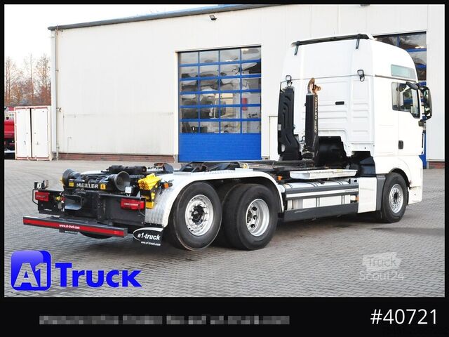 Kroklastbil MAN TGX 26,500 XXL, Meiller RS21-65, Intarder Standklima