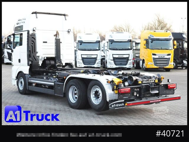 Kroklastbil MAN TGX 26,500 XXL, Meiller RS21-65, Intarder Standklima