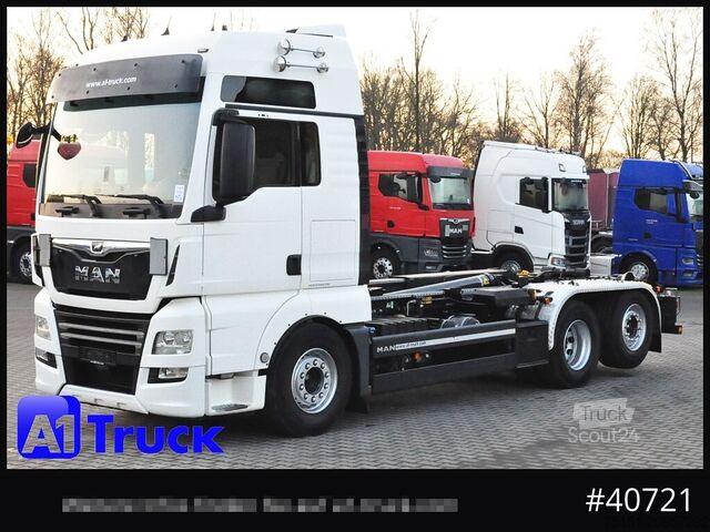 Kroklastbil MAN TGX 26,500 XXL, Meiller RS21-65, Intarder Standklima