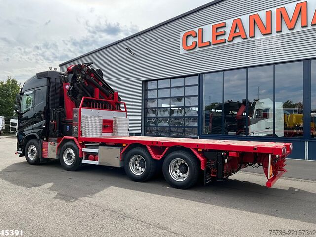 Kranbil Volvo FH 540 8x4 HMF 85 Tonmeter laadkraan + Fly-Jib ...