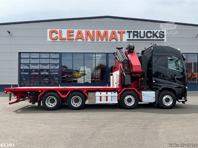 Kranbil Volvo FH 540 8x4 HMF 85 Tonmeter laadkraan + Fly-Jib ...