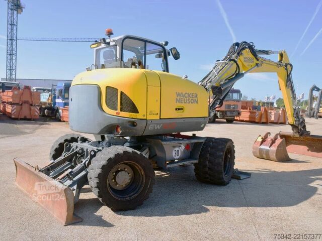 Ratinis ekskavatorius WACKER NEUSON EW100 wheel-excavator Model E06-06