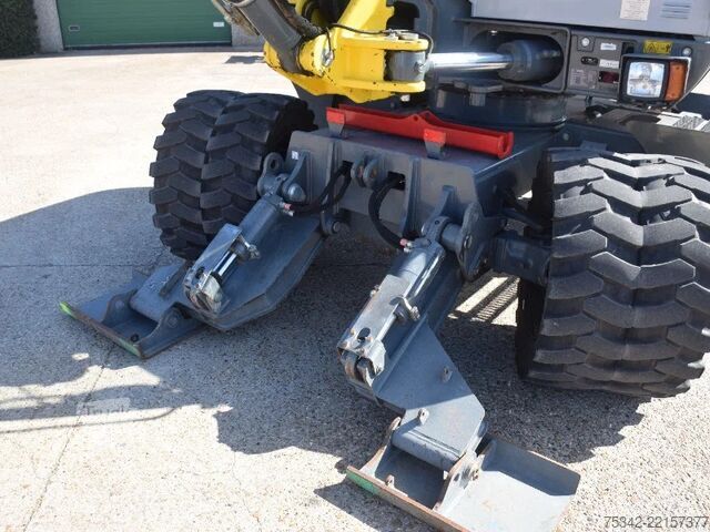 Ratinis ekskavatorius WACKER NEUSON EW100 wheel-excavator Model E06-06
