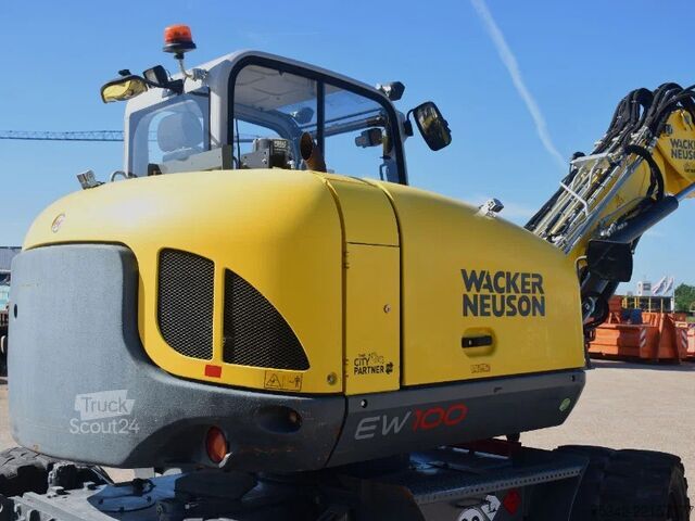Ratinis ekskavatorius WACKER NEUSON EW100 wheel-excavator Model E06-06