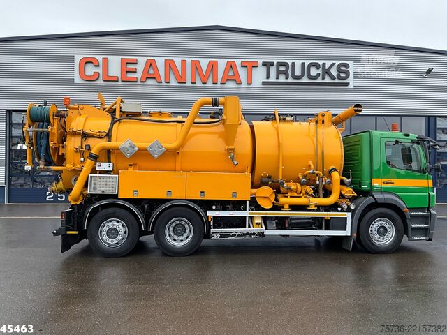Vehículo de succión Mercedes-Benz AXOR 2533 Euro 5 Koks Combi