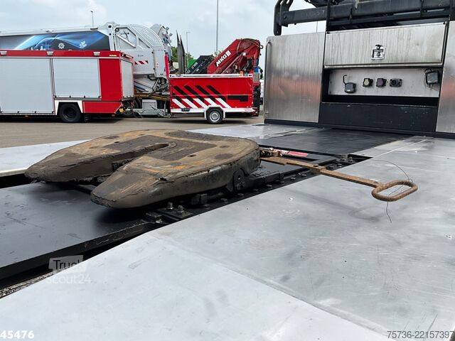 Ciężarówka z dźwigiem Scania G 480 HMF 85 Tonmeter laadkraan + Fly-Jib