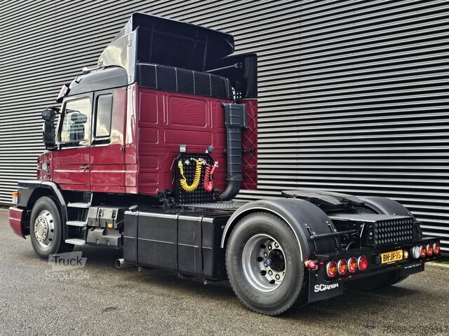 Estándar-SZM Scania T143.450 TOPLINE / TORPEDO / HAUBER / 460 cm WB