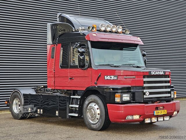 Estándar-SZM Scania T143.450 TOPLINE / TORPEDO / HAUBER / 460 cm WB