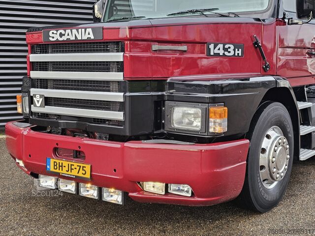 Estándar-SZM Scania T143.450 TOPLINE / TORPEDO / HAUBER / 460 cm WB