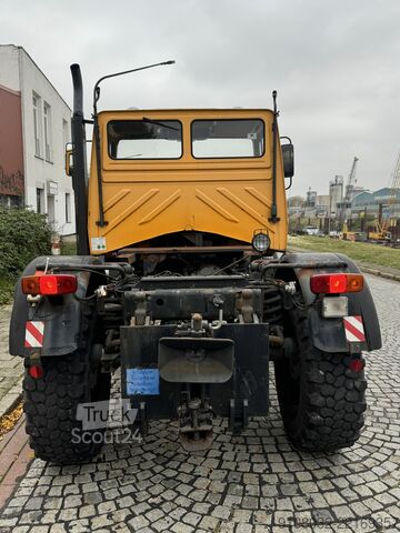 Speciallastbil Unimog 427/12 U1600 1990 Schlepper
