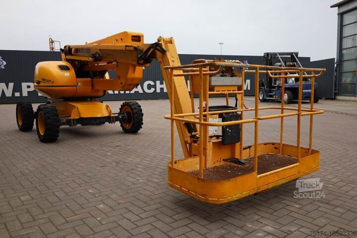 Ledad teleskopisk arbetsplattform Manitou 180ATJ Diesel, 4x4x4 Drive, 18m Working Height, 11