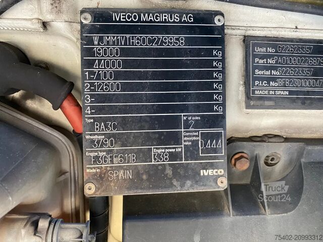 MTS standard Iveco Stralis 460 / 2x Tank / Automatic