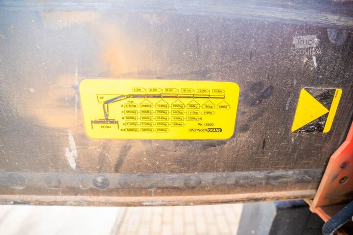 Laadplatform SCANIA P280 - PK 15500/3xhydr.