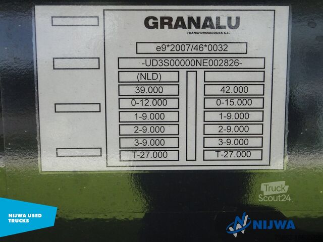Granalu OP30 PI OMEGA 70 EVO KIPPER 29.9 M3 GRANALU OP30 PI OMEGA 70 EVO KIPPER 29,9 M3
